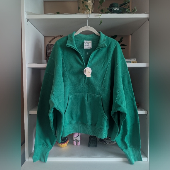 aerie Tops - Offline By Aerie Cloud Fleece Quarter Zip Sweatshirt